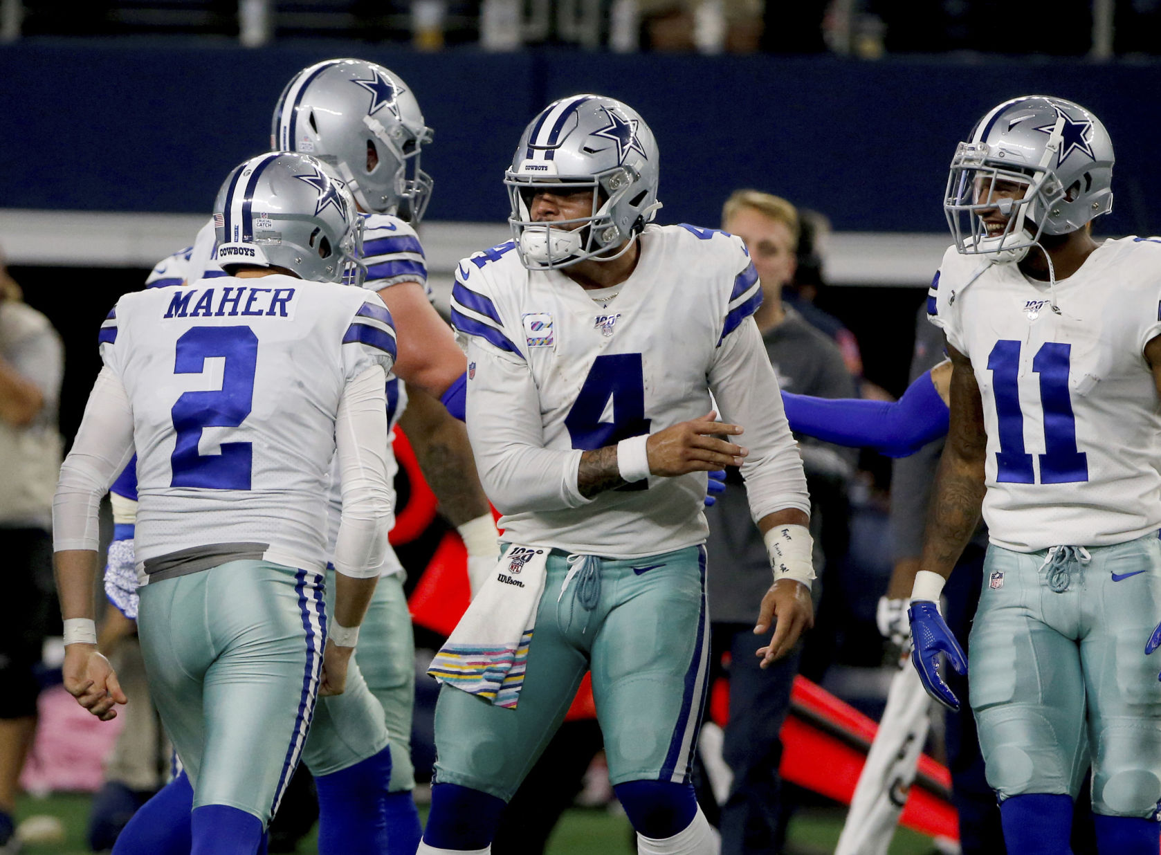 12. Dallas Cowboys (4-3)
